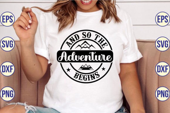 And so the Adventure Begins SVG Cut File