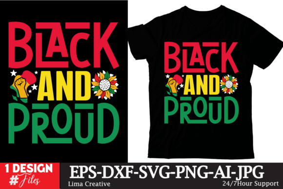 Black and Proud, Juneteenth SVG: T-Shirt Graphics Reviewed