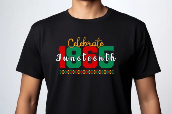 Celebrate 1865 Juneteenth T Shirt Design