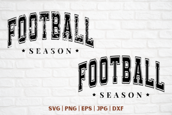 Football Season Graphics for T-Shirt Designs