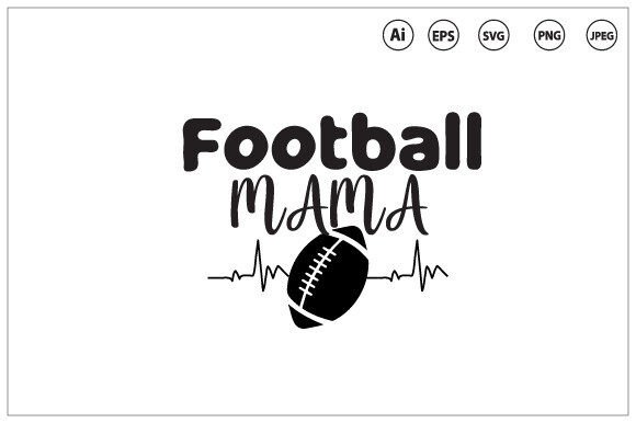 Football SVG Bundle T Shirt Design Graphics for Branding