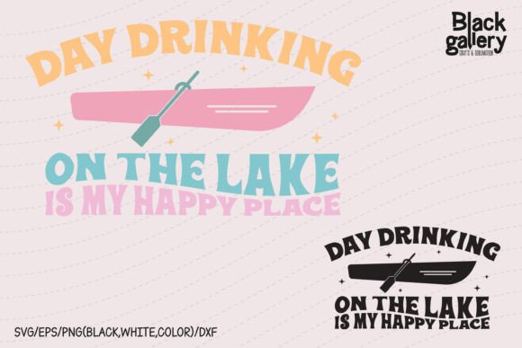 Lake SVG PNG EPS: Graphics for T-Shirt Designs