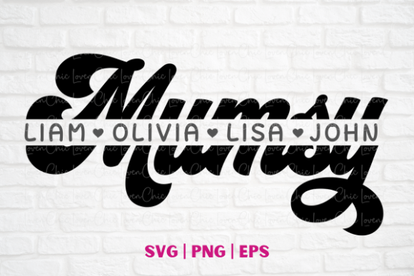 Mumsy Monogram - Mother's Day Graphics