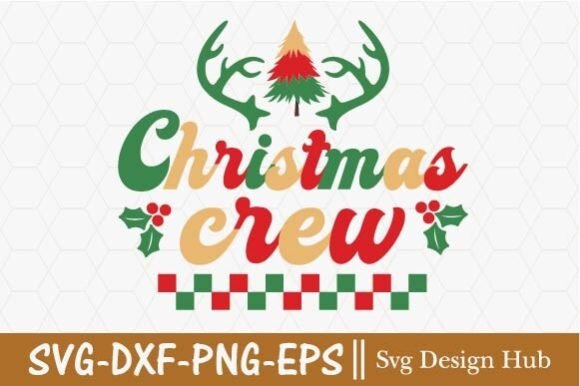 Retro Christmas Crew and Santa SVG Review