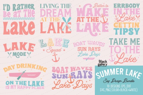 Summer Lake SVG Bundle Review